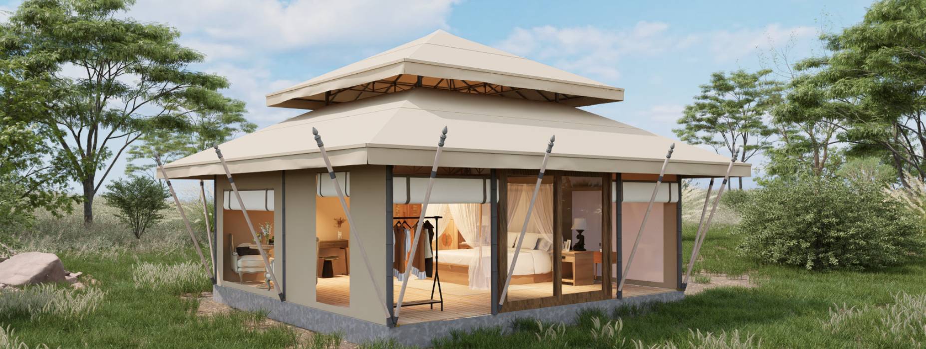 新郑市户外野奢帐篷